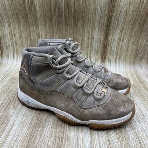 Jordan 11‎ Retro Women’s Size 8 Neutral Olive Metallic Sail XI Shoes AR0715-200